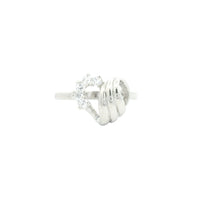 1.00 Ct Cubic Zirconia 925 Sterling Silver Ring