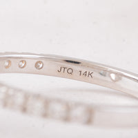 3.41 Carats Lab Grown Diamond 14K Gold Ring