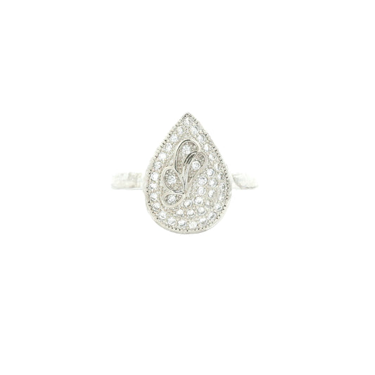 1.41 Ct Cubic Zirconia 925 Sterling Silver Ring