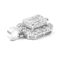 2.56 Carats Lab Grown Diamond 14K Gold Pendant