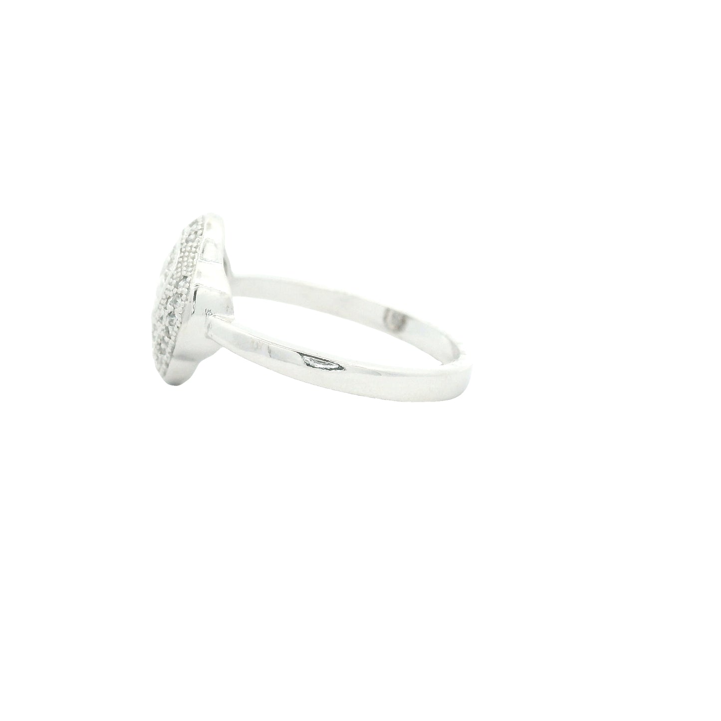 1.25 Ct Cubic Zirconia 925 Sterling Silver Ring