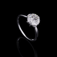 2.18 Carats Lab Grown Diamond 14K Gold Ring