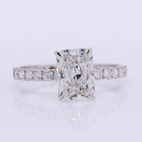 2.31 Carats Lab Grown Diamond 14K Gold Ring