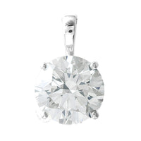2.00 Carats Lab Grown Diamond 14K Gold Pendant