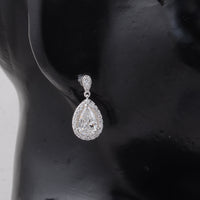 2.58 Carats Lab Grown Diamond 14K Gold Earrings