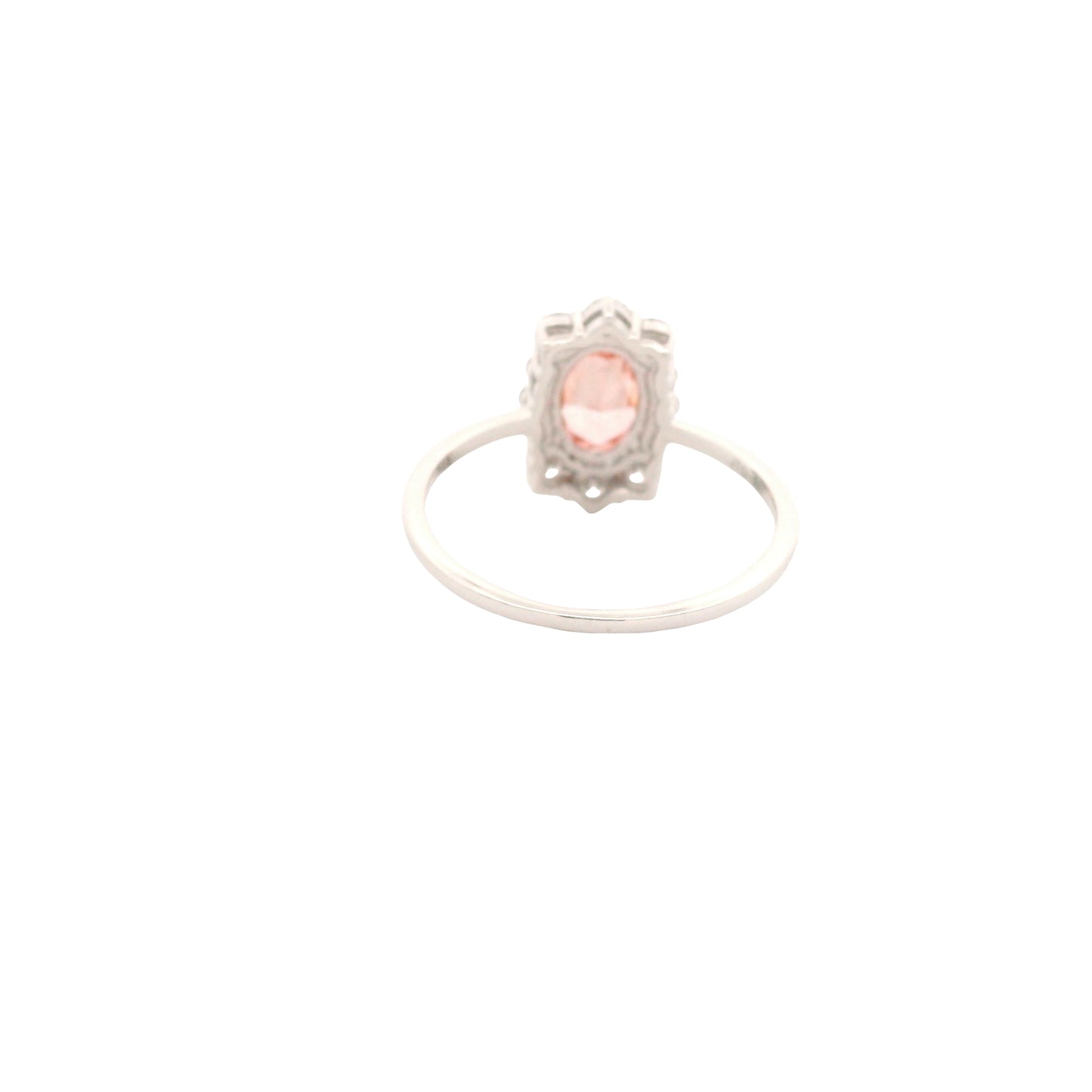 1.62 Carats Pink Lab Grown Diamond 14K Gold Ring