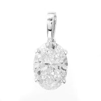 2.02 Carats Lab Grown Diamond 14K Gold Pendant