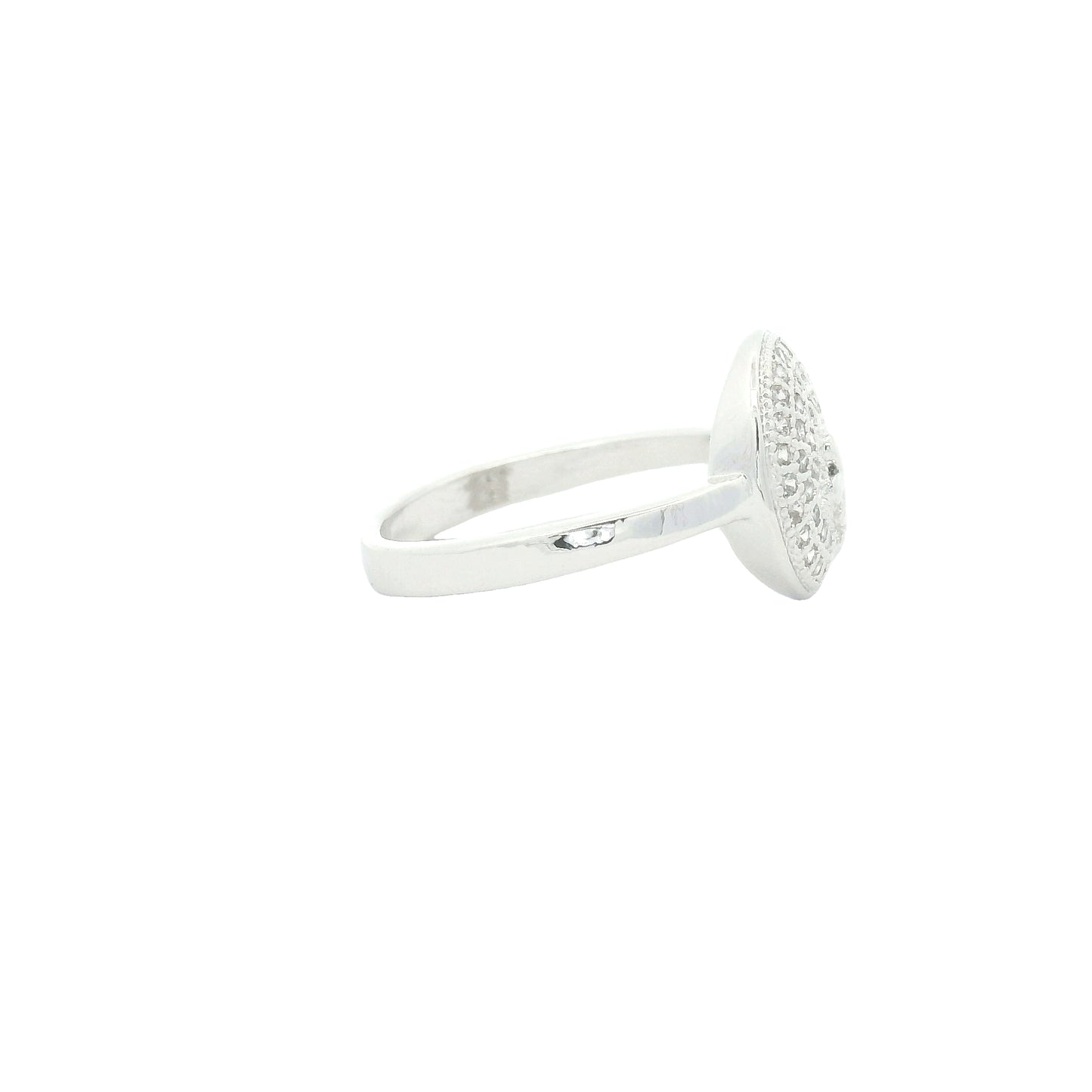 1.25 Ct Cubic Zirconia 925 Sterling Silver Ring