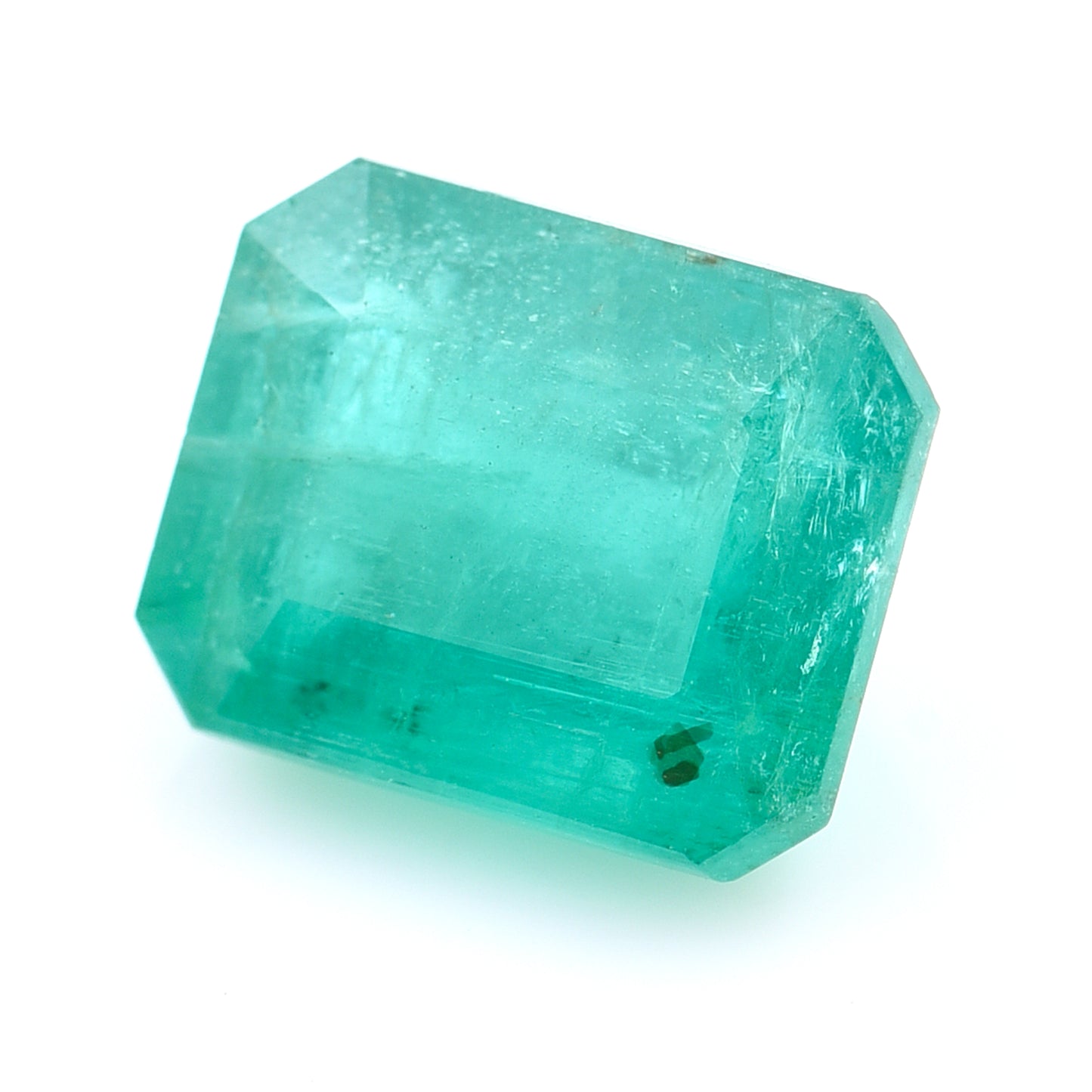 3.39 Natural Beryl Emerald Emerald Cut Gemstone