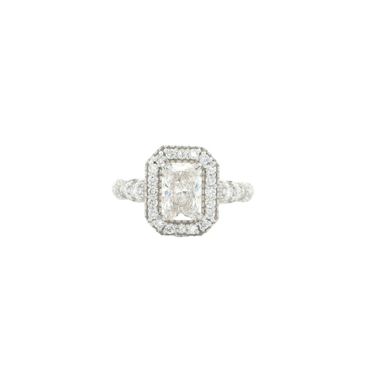 1.49 Carats Lab Grown Diamond 14K Gold Ring