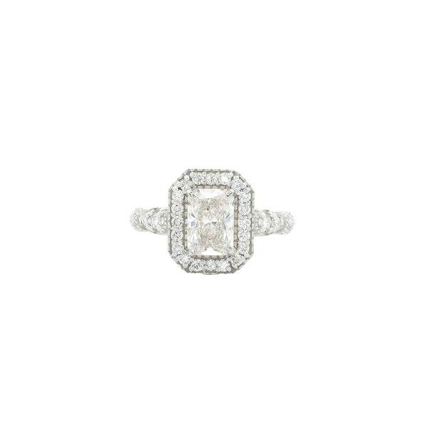 1.49 Carats Lab Grown Diamond 14K Gold Ring