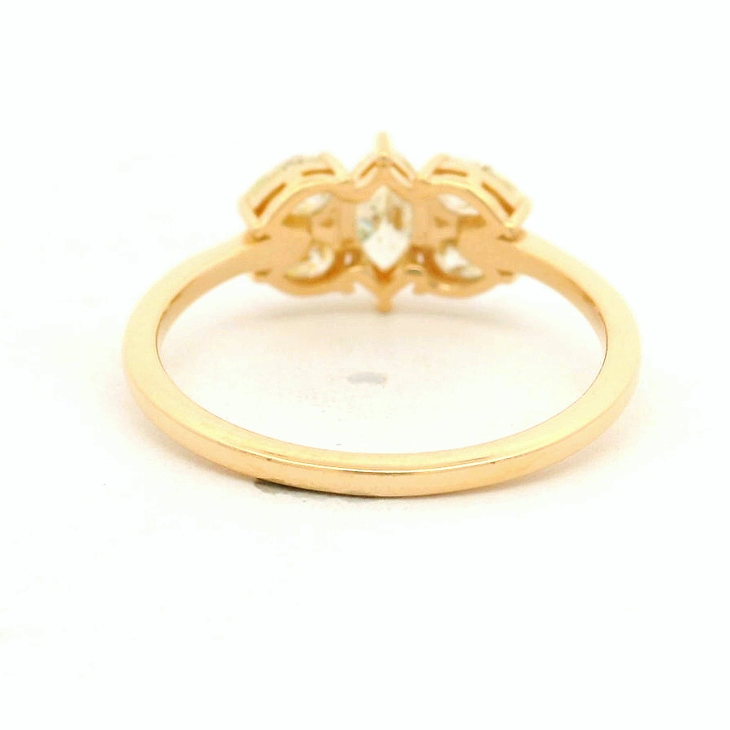 1.06 Ct Pear Diamond 14K Gold Ring