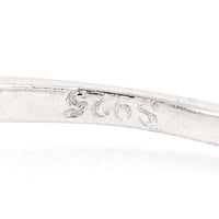 0.00 Ct Plain 925 Sterling Silver Ring