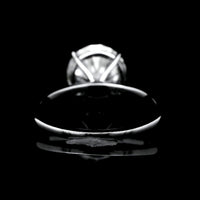 4.09 Carats Lab Grown Diamond 14K Gold Ring
