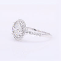 2.47 Carats Lab Grown Diamond 14K Gold Ring