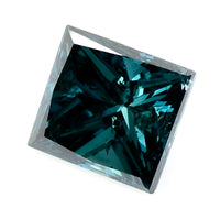 0.31 Blue Diamond Sqaure Loose Gemstone