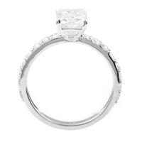 2.45 Carats Lab Grown Diamond 14K Gold Ring