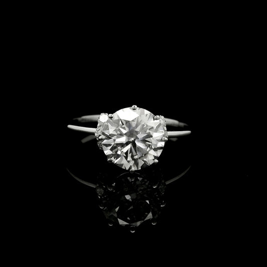 2.20 Carats Lab Grown Diamond 14K Gold Ring