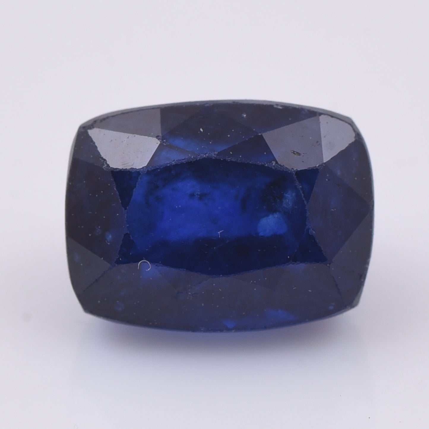 2.42 Natural Corundum Sapphire Rectangular Cushion Mixed Cut Gemstone