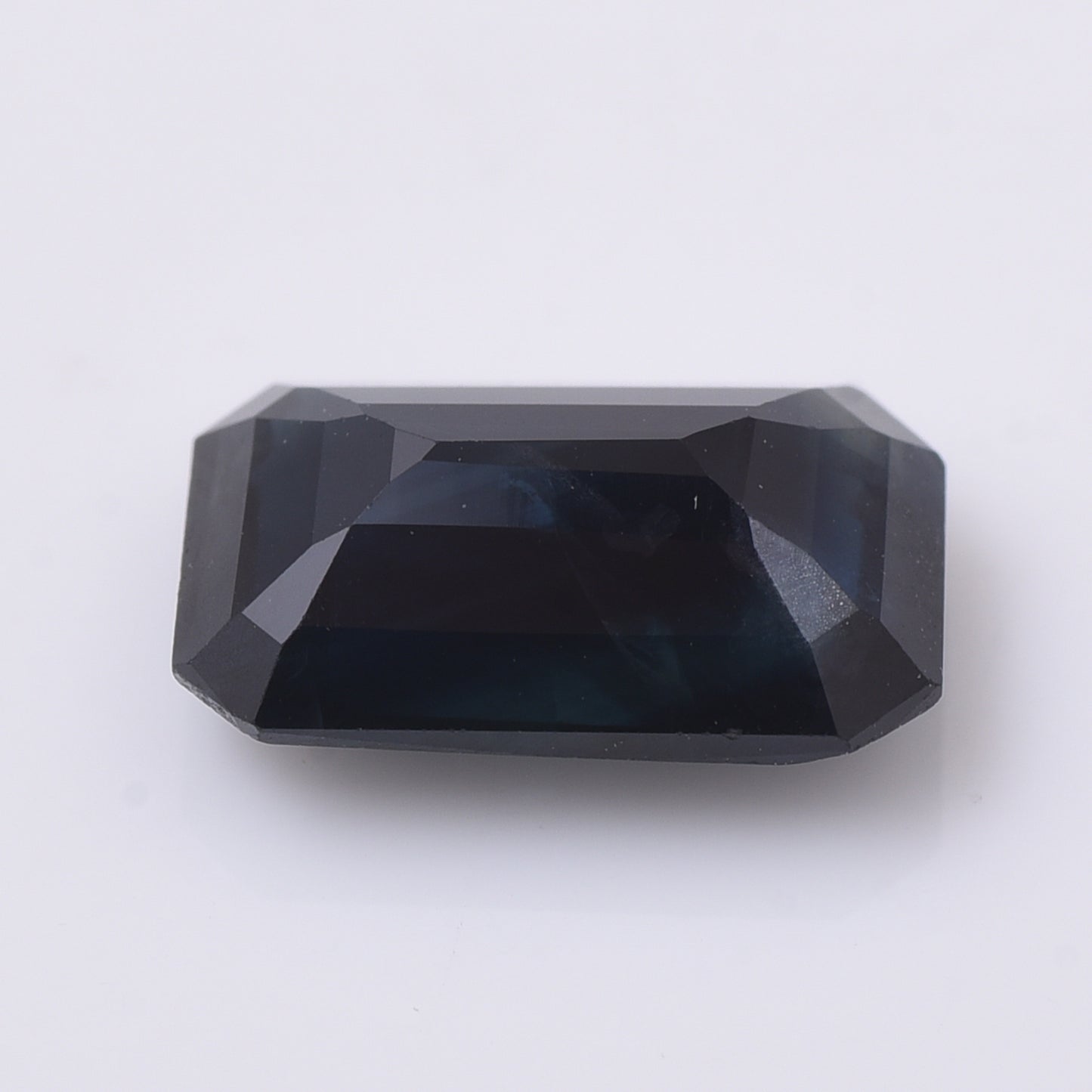 2.87 Natural Corundum Sapphire Emerald Cut Gemstone