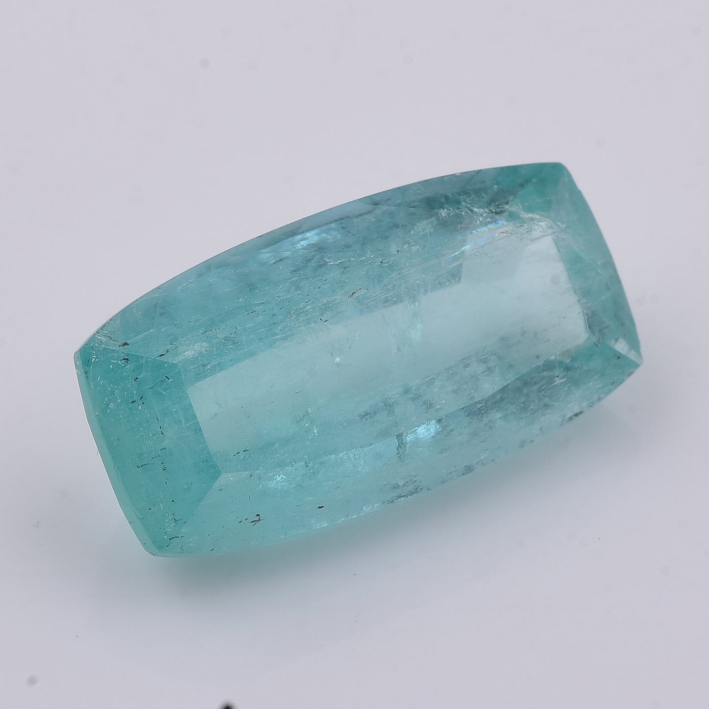9.67 Natural Beryl Emerald Rectangular Cushion Mixed Cut Gemstone