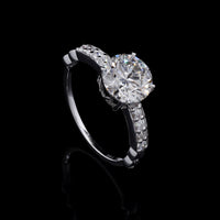 2.30 Carats Lab Grown Diamond 14K Gold Ring