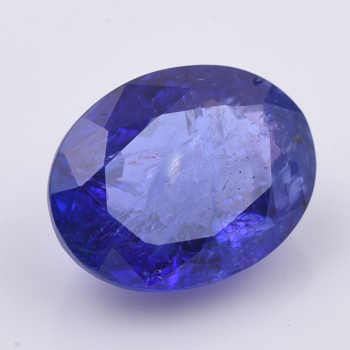 7.28 Natural Zoisite Tanzanite Oval Mixed Cut Gemstone