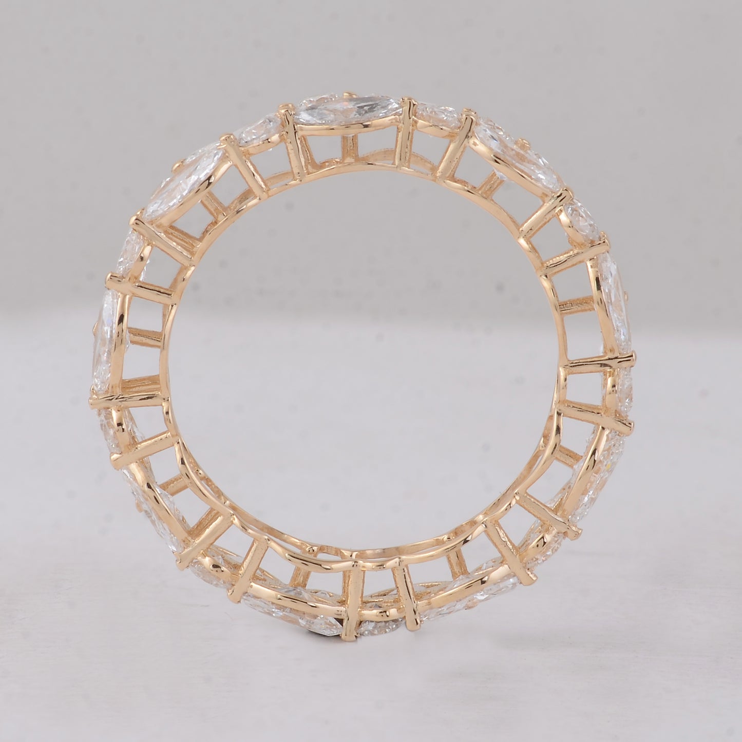 2.79 Carats Lab Grown Diamond 14K Gold Ring