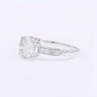 2.30 Carats Lab Grown Diamond 14K Gold Ring