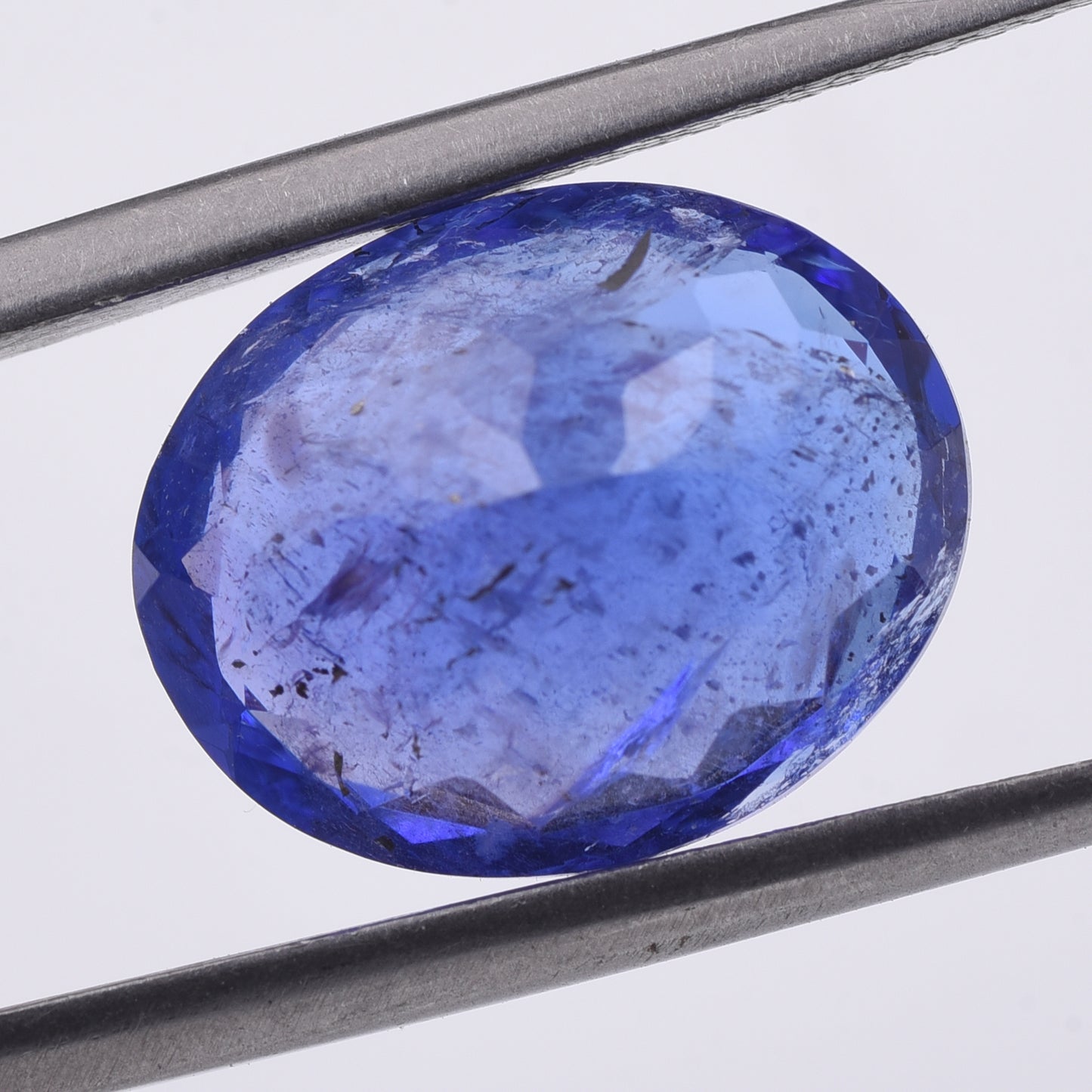 7.74 Natural Zoisite Tanzanite Oval Mixed Cut Gemstone