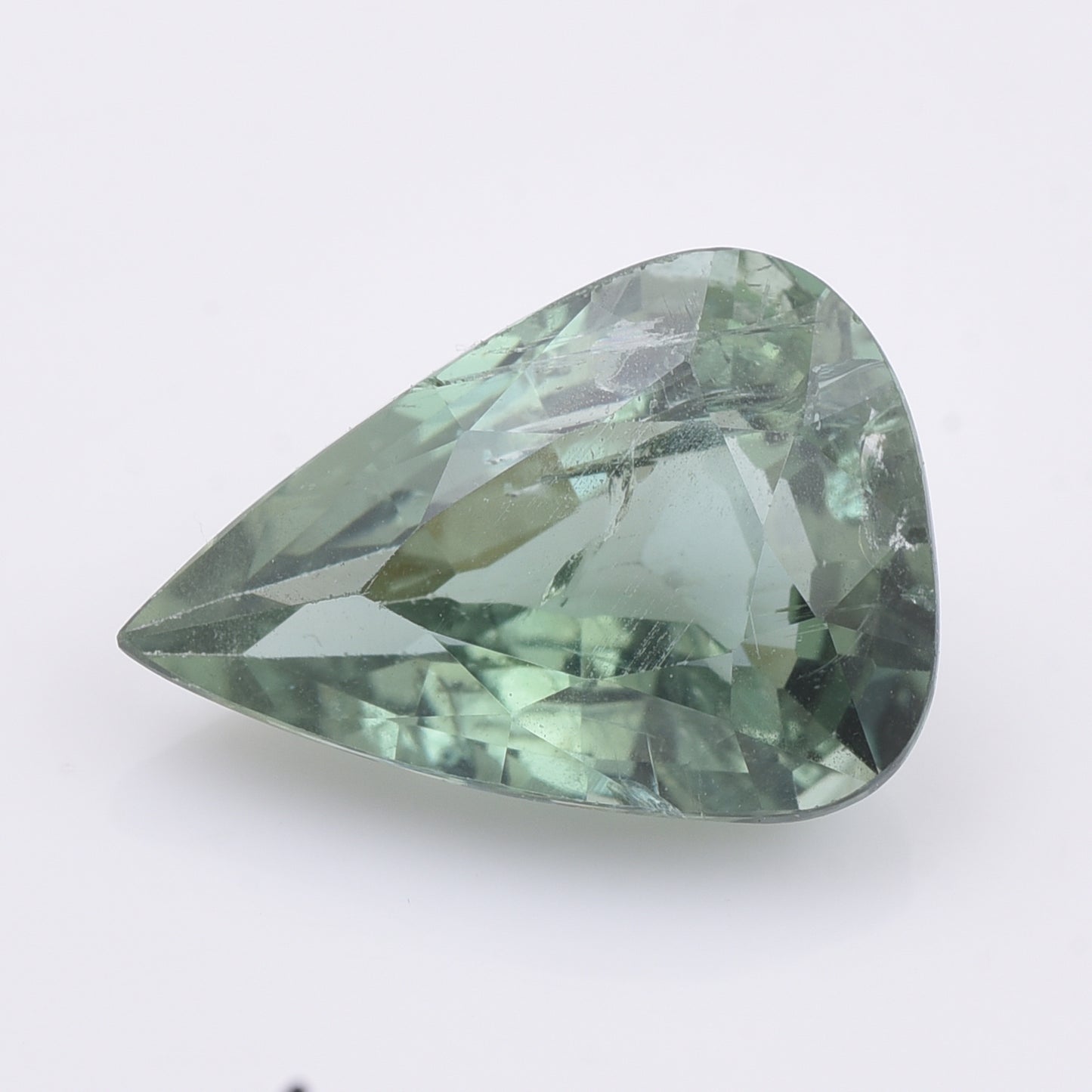 4 Natural Apatite Pear Mixed Cut Gemstone