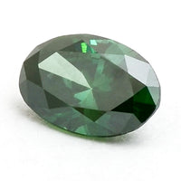 0.23 Green Diamond Oval Loose Diamond