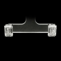6.12 Carats Lab Grown Diamond 14K Gold Earrings