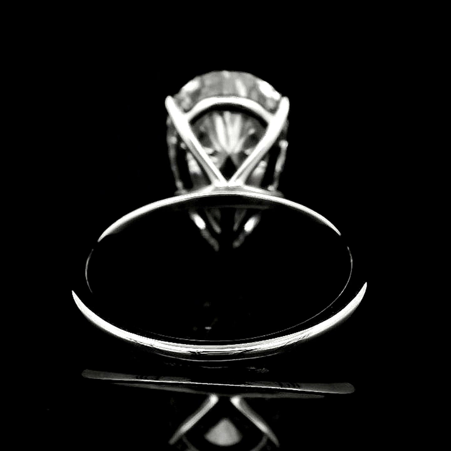 4.55 Carats Lab Grown Diamond 14K Gold Ring