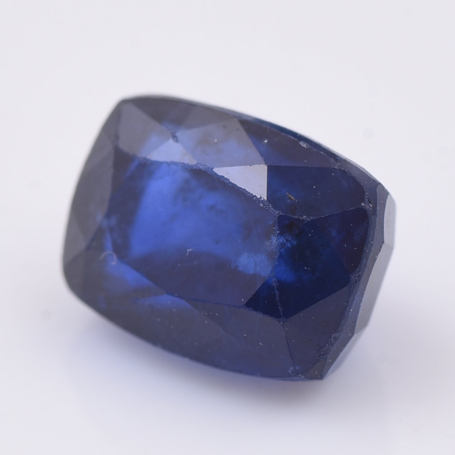 2.42 Natural Corundum Sapphire Rectangular Cushion Mixed Cut Gemstone