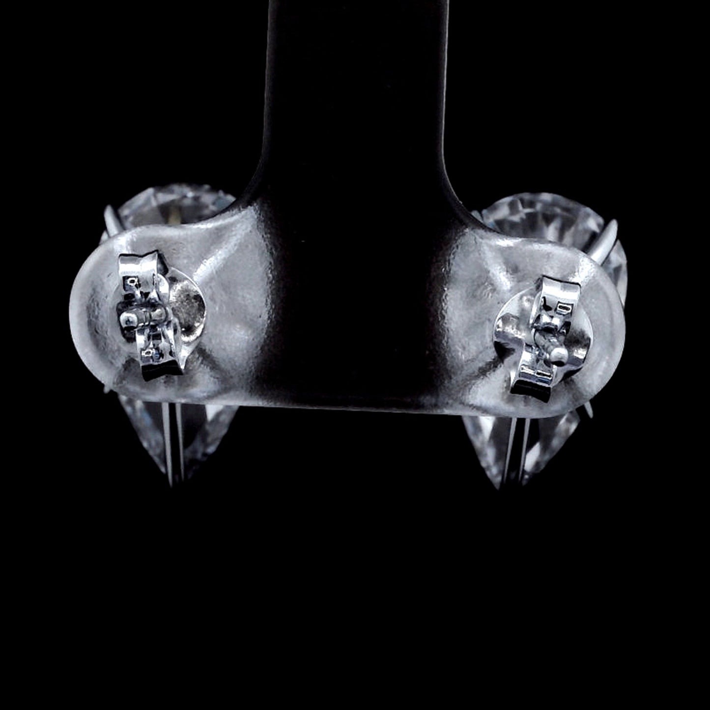 8.02 Carats Lab Grown Diamond 14K Gold Earrings