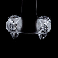 8.02 Carats Lab Grown Diamond 14K Gold Earrings
