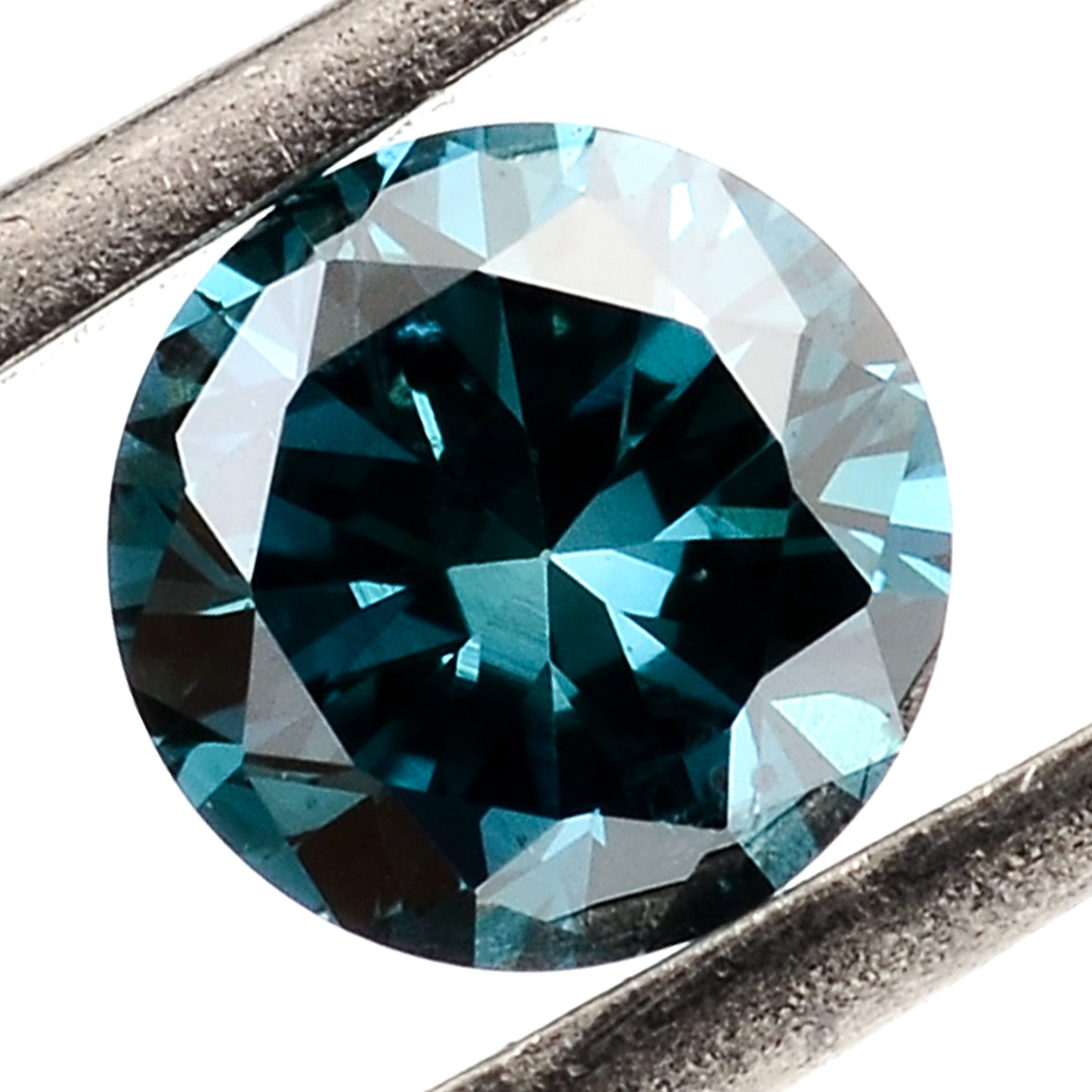 0.73 Blue Diamond Round Loose Gemstone