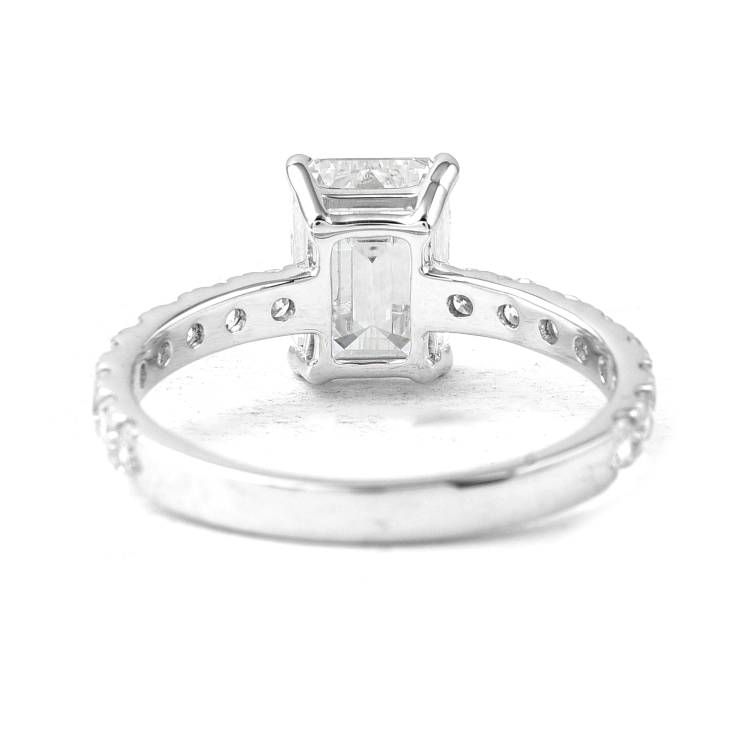 2.55 Carats Lab Grown Diamond 14K Gold Ring