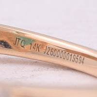 1.00 Ct Pear Mixed Cut Natural Emerald 14K Gold Ring