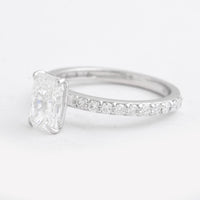 1.95 Carats Lab Grown Diamond 14K Gold Ring