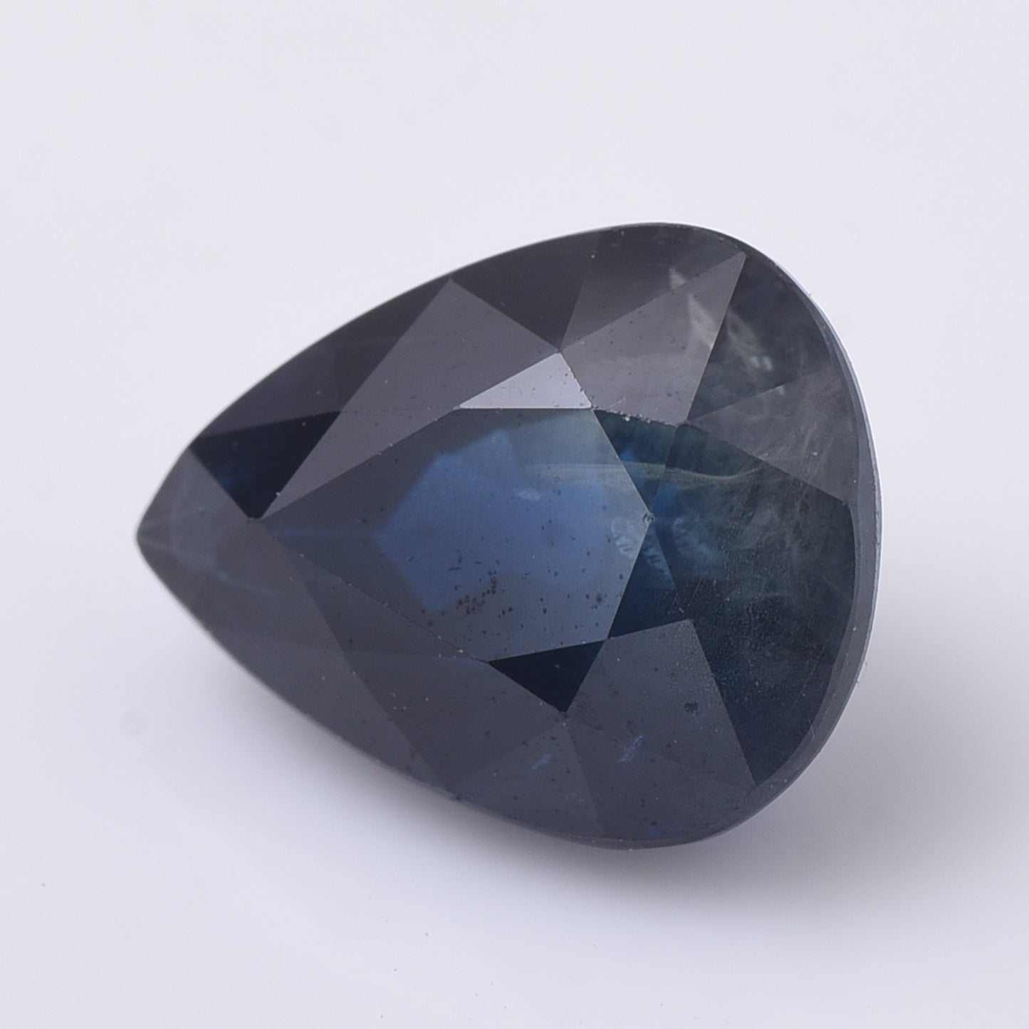 5.9 Natural Corundum Sapphire Pear Mixed Cut Gemstone