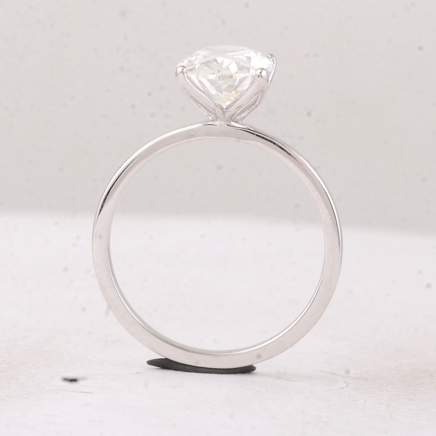 2.73 Carats Lab Grown Diamond 14K Gold Ring
