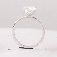 2.73 Carats Lab Grown Diamond 14K Gold Ring