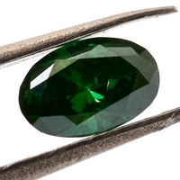 0.23 Green Diamond Oval Loose Diamond