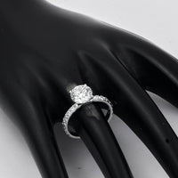 2.59 Carats Lab Grown Diamond 14K Gold Ring