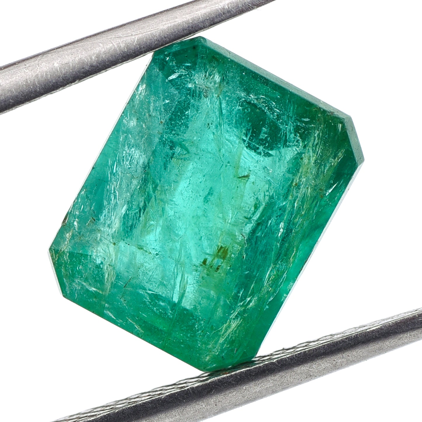 3.04 Natural Beryl Emerald Emerald Cut Gemstone