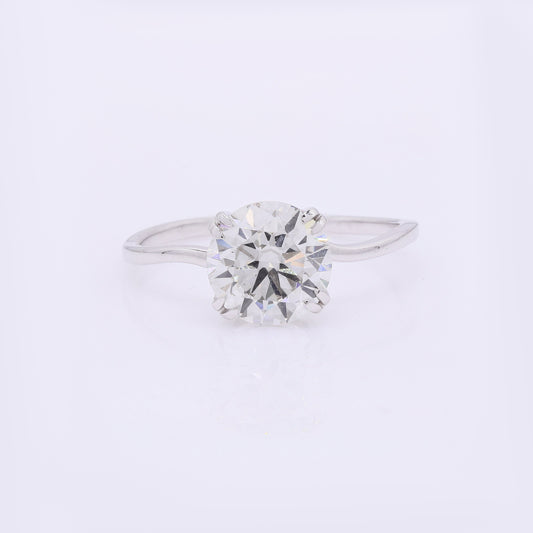 2.03 Carats Lab Grown Diamond 14K Gold Ring
