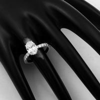 2.44 Carats Lab Grown Diamond 14K Gold Ring