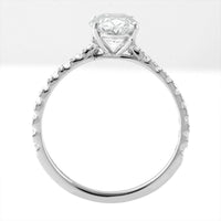 1.86 Carats Lab Grown Diamond 950 Platinum Ring